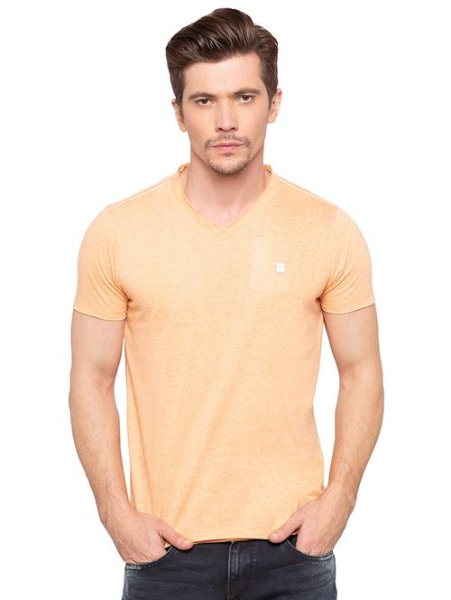 orange solid t-shirt - 16195843 - Very Small Image - 1