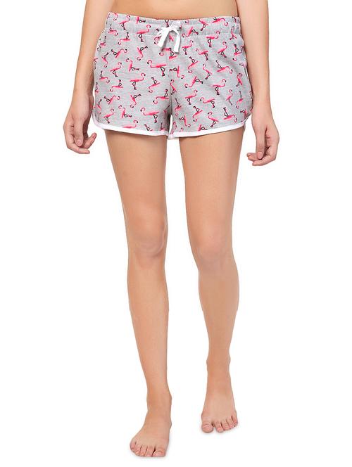 quirky print drawstring shorts - 16196125 - Very Small Image - 1