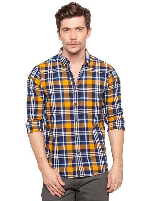 multicolor checkered casual shirt - 16196463 - Very Small Image - 1