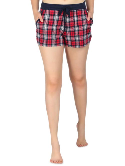 checkered sleepwear shorts - 16197676 - Very Small Image - 1