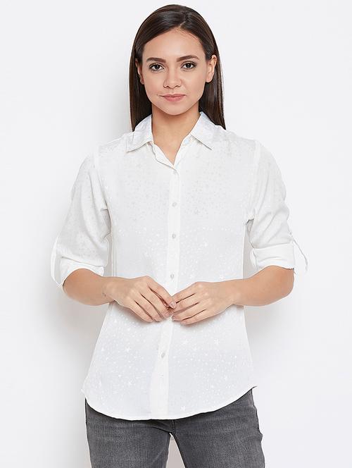 roll up sleeved back pleat shirt - 16198958 - Very Small Image - 1