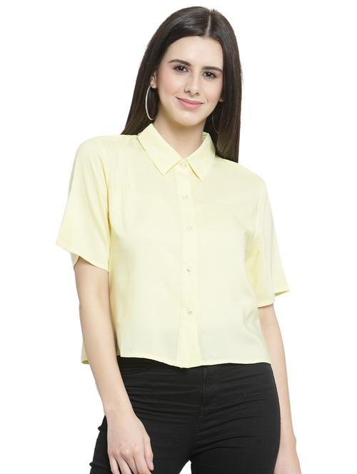 back pleat short sleeved shirt - 16199502 - Very Small Image - 1