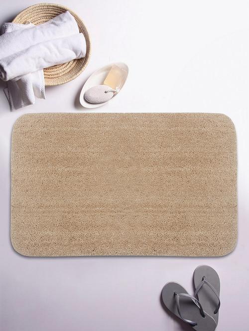 micro fiber plush bath mat with super soft feel & hd rubber backing. - 16199518 - Very Small Image - 1