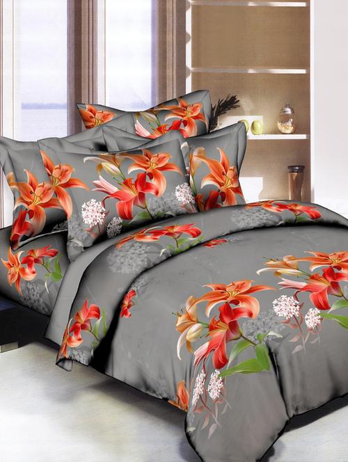 micro fibre single bedsheet with 1 pillow cover - 16199737 - Very Small Image - 1