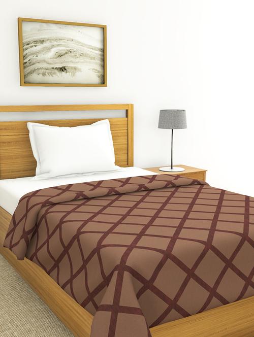 cotton single comforter (super silken filling - 100% cotton fabric) - 16200841 - Very Small Image - 1