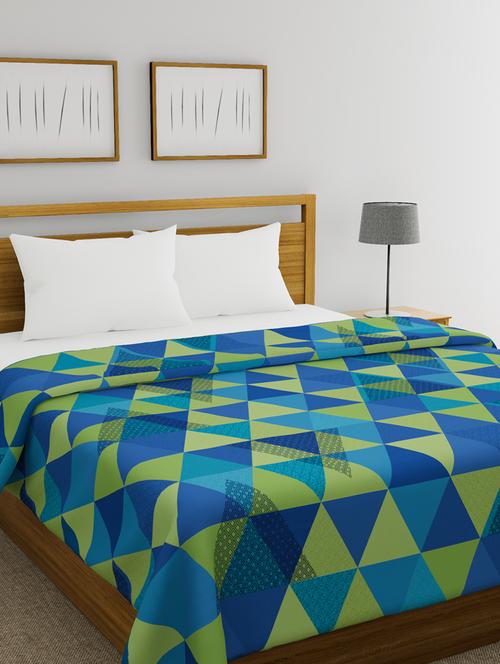 cotton double comforter (super silken filling - 100% cotton fabric) - 16200844 - Very Small Image - 1