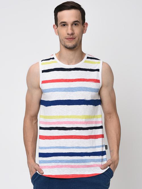 multicolor striped tshirt - 16201979 - Very Small Image - 1