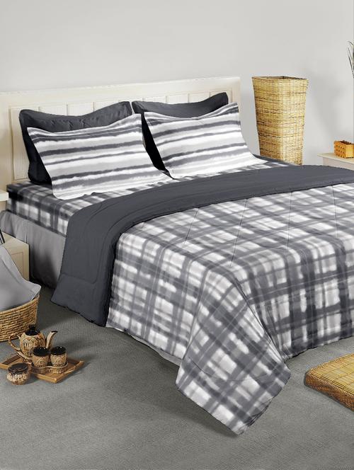 cotton single comforter (super silken filling - 100% cotton fabric) - 16202806 - Very Small Image - 1