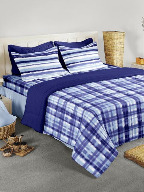 cotton single comforter (super silken filling - 100% cotton fabric) - 16202807 - Very Small Image - 1