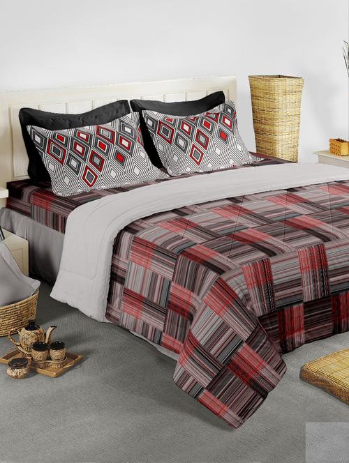 cotton single comforter (super silken filling - 100% cotton fabric) - 16202814 - Very Small Image - 1