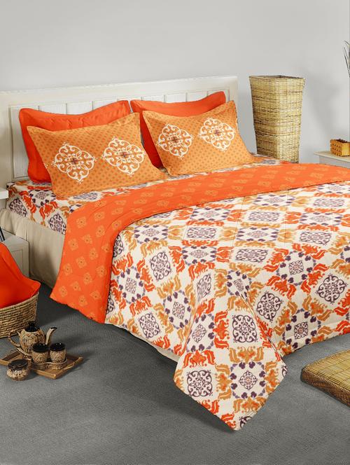 cotton double comforter (super silken filling - 100% cotton fabric) - 16202834 - Very Small Image - 1