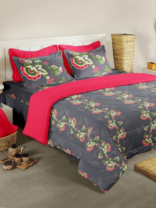 cotton double comforter (super silken filling - 100% cotton fabric) - 16202838 - Very Small Image - 1