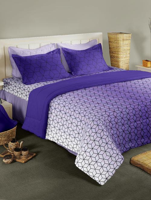 cotton double comforter (super silken filling - 100% cotton fabric) - 16202840 - Very Small Image - 1