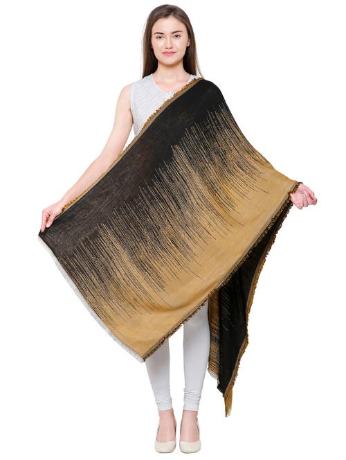 yellow viscose shawl - 16203073 - Very Small Image - 1