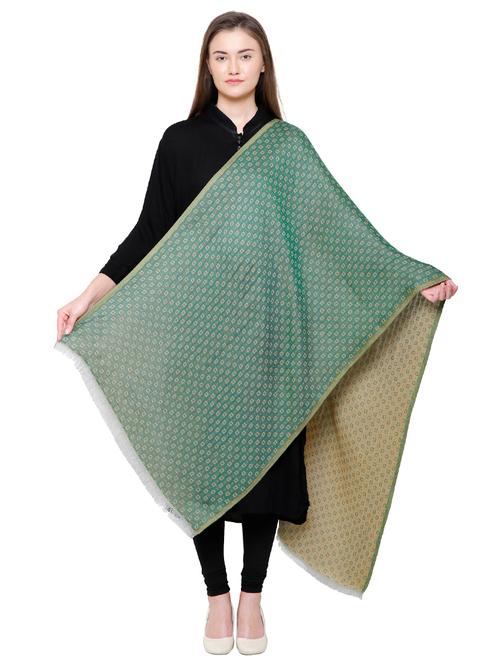 green viscose shawl - 16203078 - Very Small Image - 1