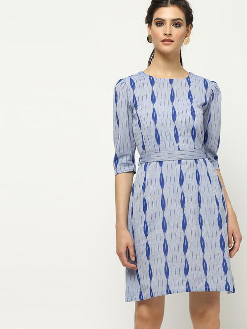 tie back a-line dress - 16203159 - Very Small Image - 1
