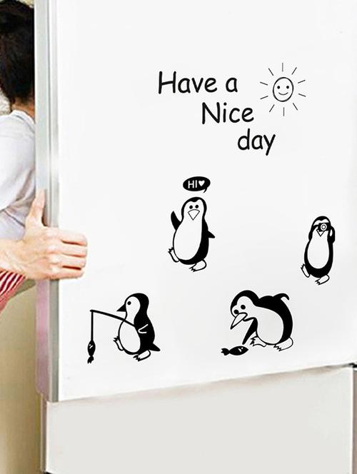 sehaz artworks cute-penguin multi wall decal or living room sticker for home decoration - 16208451 - Very Small Image - 1