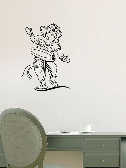 sehaz artworks ganesh-black multi wall decal or living room sticker for home decoration - 16208458 - Very Small Image - 1