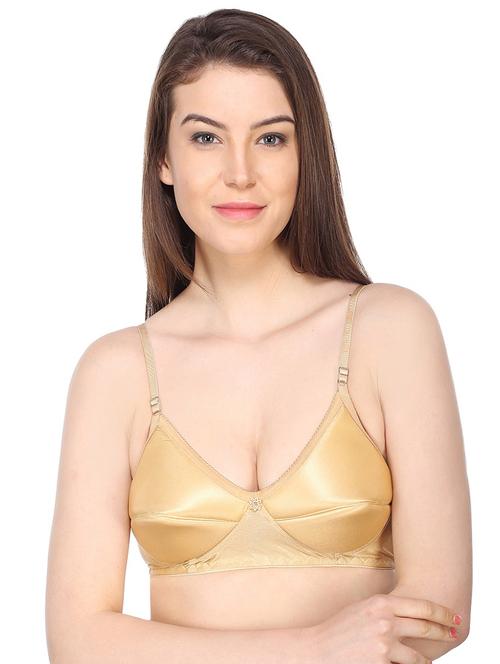 floral patch solid bra - 16208714 - Very Small Image - 1