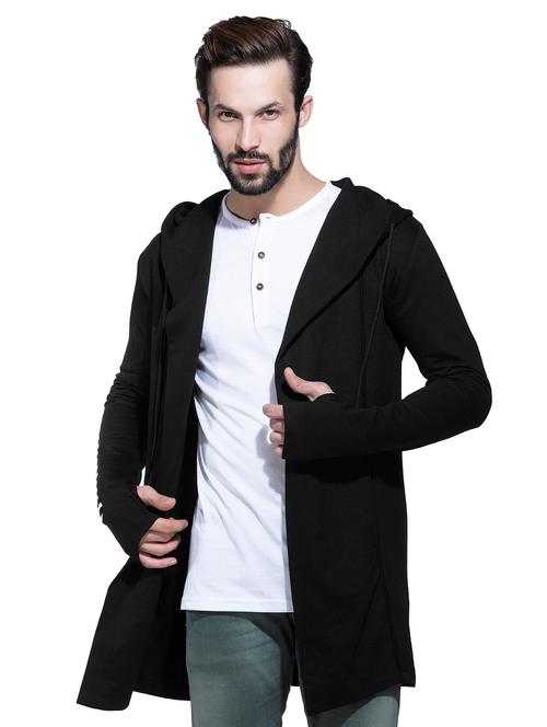 black cotton shrug - 16210165 - Very Small Image - 1