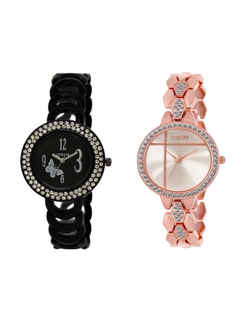 set of 2 analog watch combos(lk-201-242a) - 16210380 - Very Small Image - 1