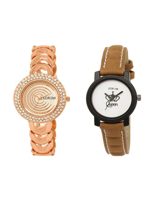 set of 2 analog watch combos(lk-202-209a) - 16210391 - Very Small Image - 1