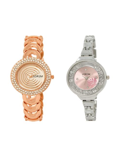 set of 2 analog watch combos(lk-202-226a) - 16210403 - Very Small Image - 1