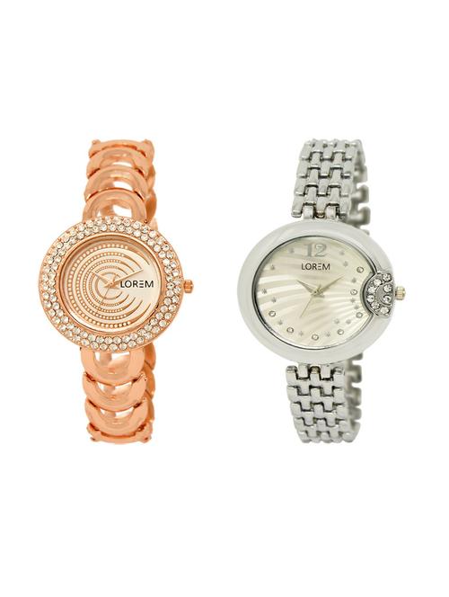 set of 2 analog watch combos(lk-202-227a) - 16210404 - Very Small Image - 1