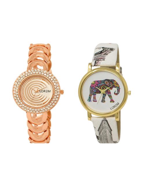 set of 2 analog watch combos(lk-202-243a) - 16210418 - Very Small Image - 1