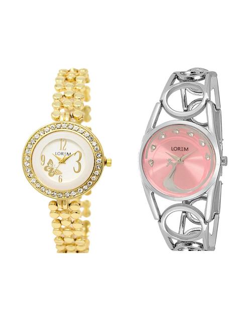 set of 2 analog watch combos(lk-203-233a) - 16210445 - Very Small Image - 1