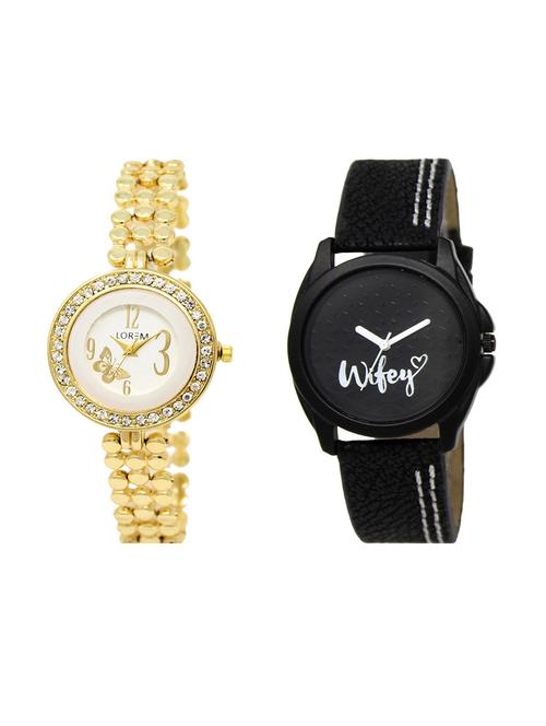 set of 2 analog watch combos(lk-203-234a) - 16210446 - Very Small Image - 1