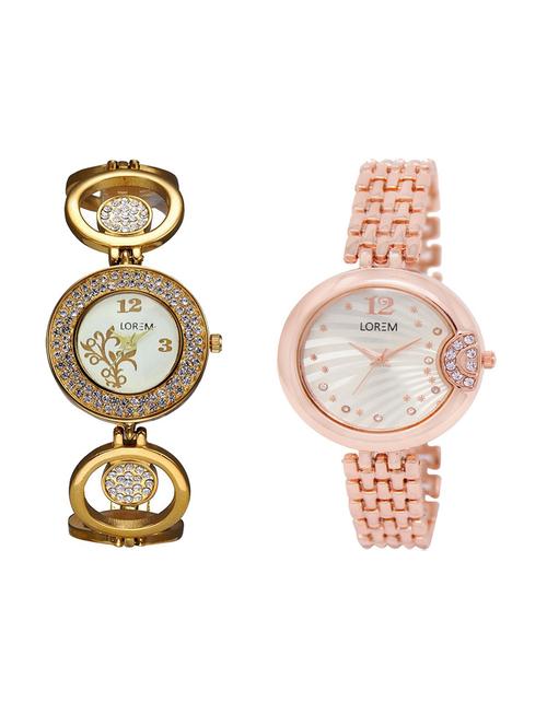 set of 2 analog watch combos(lk-204-228a) - 16210476 - Very Small Image - 1