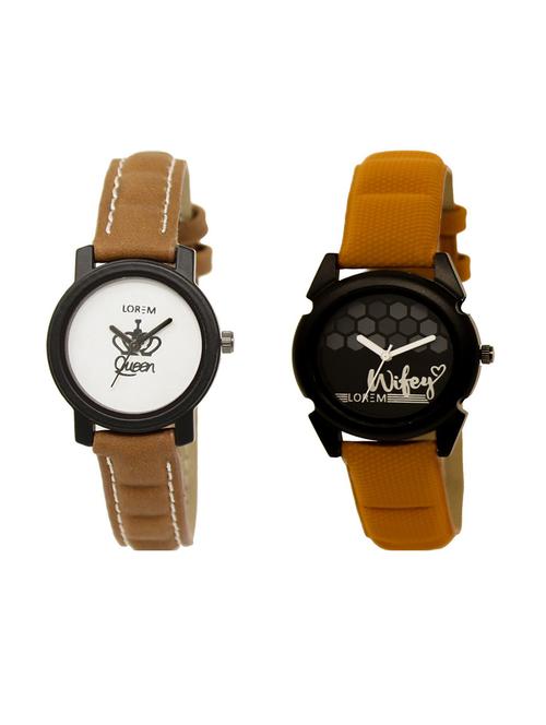set of 2 analog watch combos(lk-209-235a) - 16210642 - Very Small Image - 1