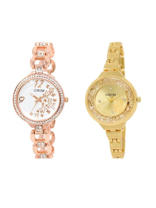set of 2 analog watch combos(lk-210-224a) - 16210661 - Very Small Image - 1