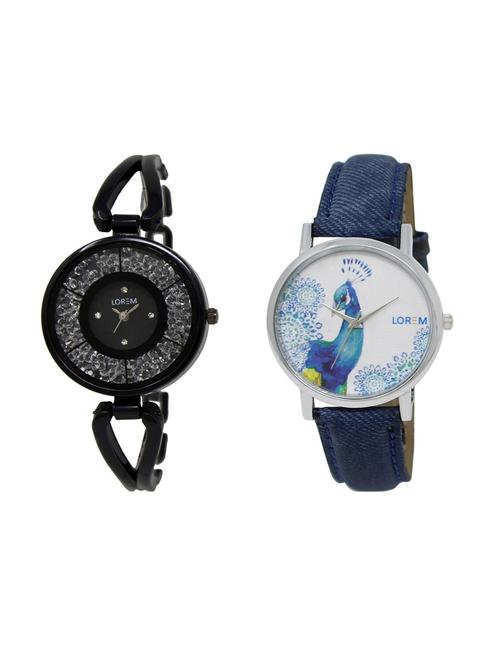 set of 2 analog watch combos(lk-211-241a) - 16210704 - Very Small Image - 1