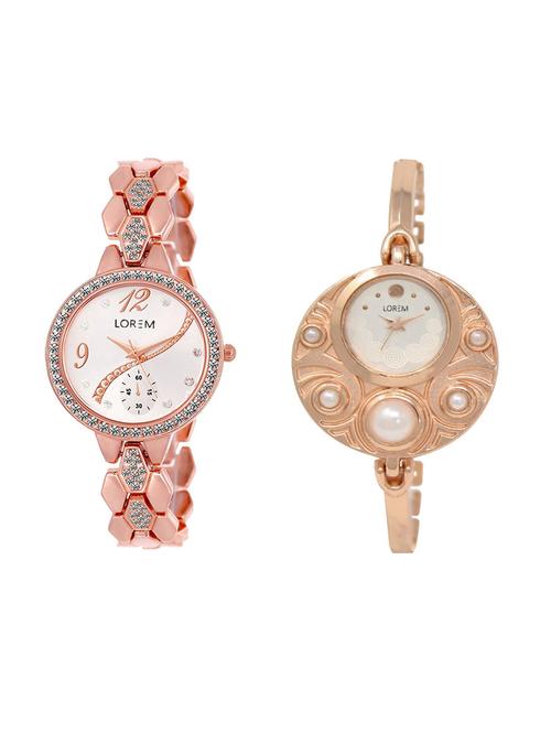 set of 2 analog watch combos(lk-215-246a) - 16210762 - Very Small Image - 1