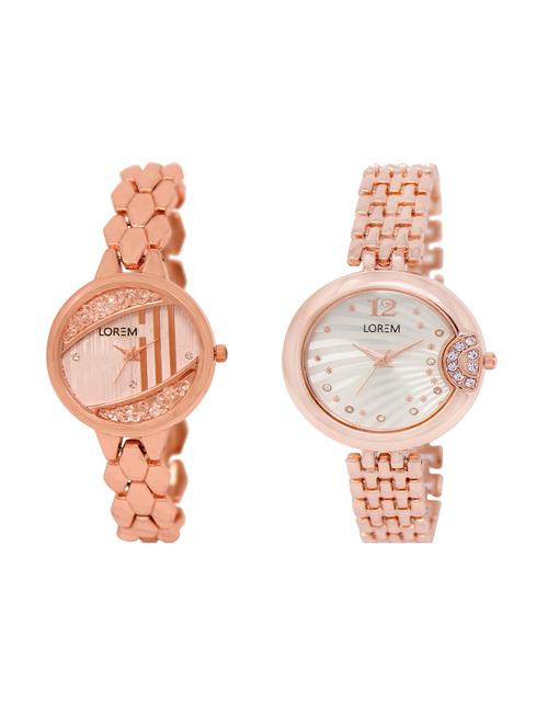 set of 2 analog watch combos(lk-222-228a) - 16210840 - Very Small Image - 1