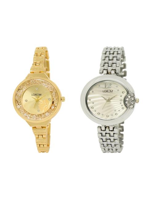 set of 2 analog watch combos(lk-224-227a) - 16210880 - Very Small Image - 1