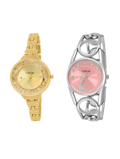 set of 2 analog watch combos(lk-224-233a) - 16210885 - Very Small Image - 1