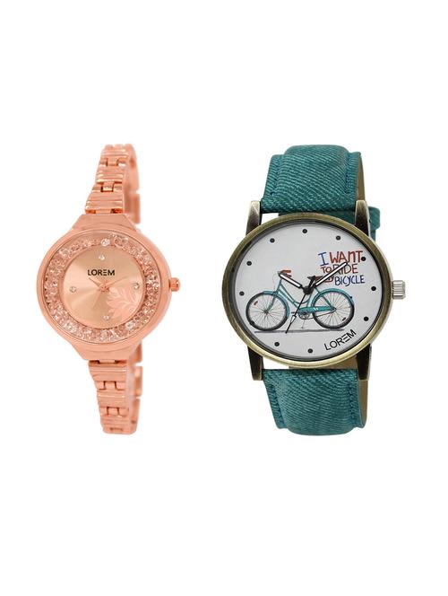 set of 2 analog watch combos(lk-225-229a) - 16210901 - Very Small Image - 1
