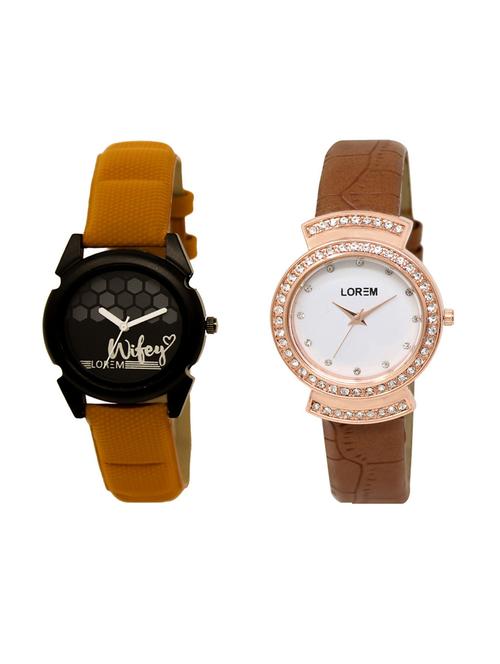 set of 2 analog watch combos(lk-235-245a) - 16211041 - Very Small Image - 1
