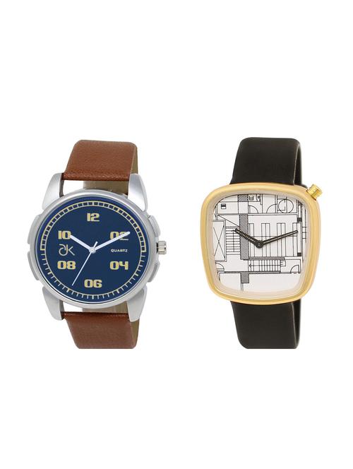set of 2 analog watch combos(ad-01-lk-42) - 16211128 - Very Small Image - 1