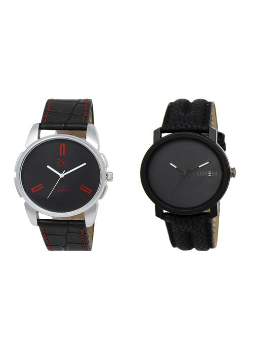 set of 2 analog watch combos(ad-03-lk-21) - 16211281 - Very Small Image - 1