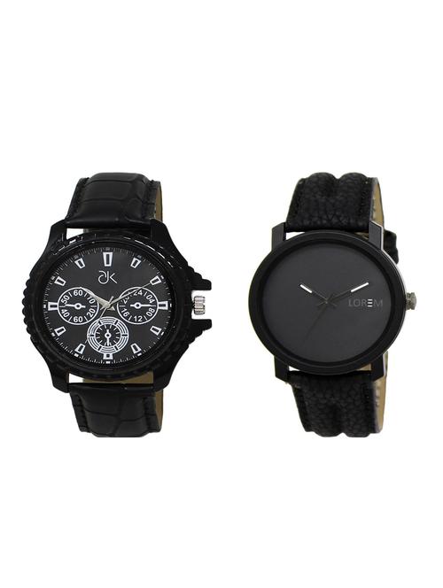 set of 2 analog watch combos(ad-04-lk-21) - 16211367 - Very Small Image - 1