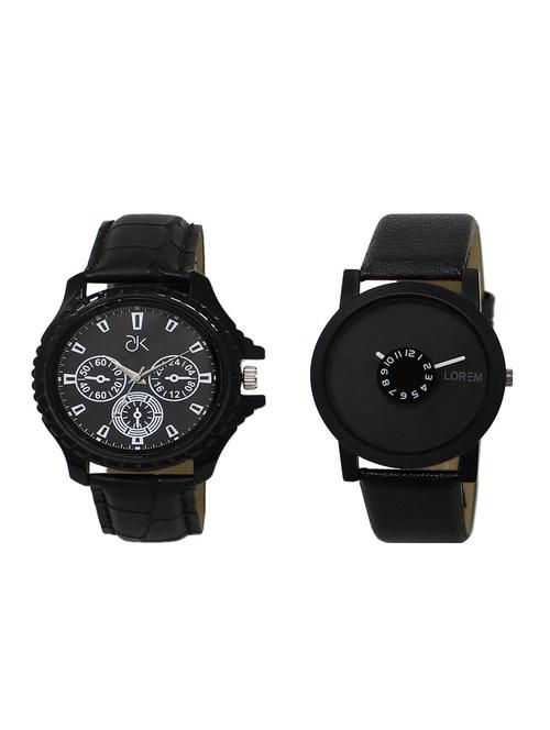 set of 2 analog watch combos(ad-04-lk-25) - 16211371 - Very Small Image - 1