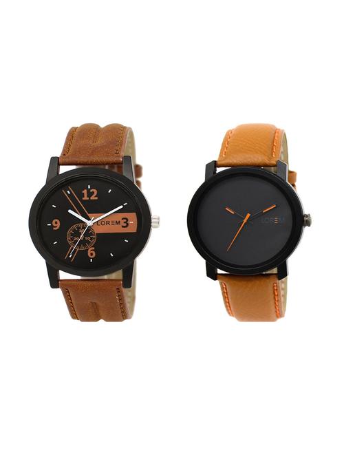 set of 2 analog watch combo(lk-01-20a) - 16211452 - Very Small Image - 1