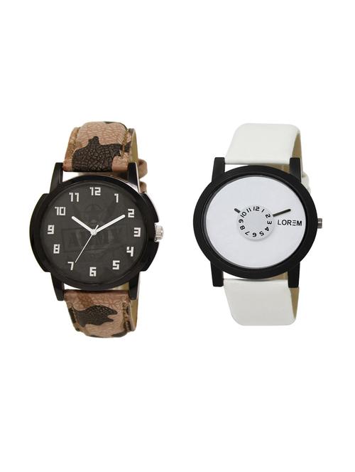 set of 2 analog watch combo(lk-03-26a) - 16211625 - Very Small Image - 1