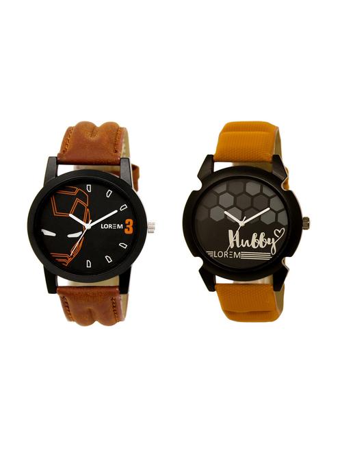 set of 2 analog watch combo(lk-04-32a) - 16211714 - Very Small Image - 1