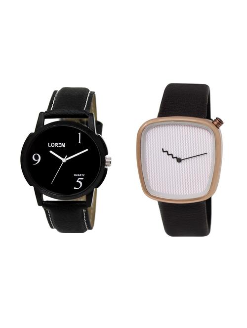 set of 2 analog watch combo(lk-06-41a) - 16211885 - Very Small Image - 1