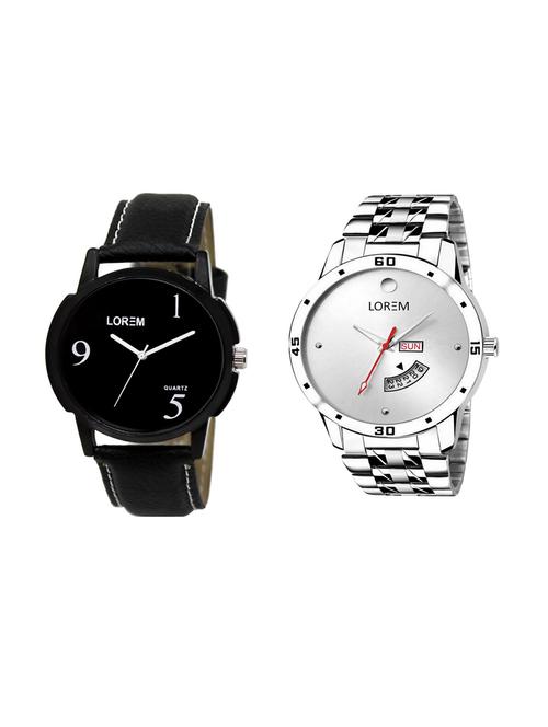 set of 2 analog watch combo(lk-06-103a) - 16211890 - Very Small Image - 1